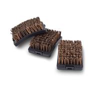 Broil King 64658 Palmyra Lot de 3 têtes de brosse de rechange Noir
