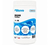 Brome Pastilles 20g - 1KG | Traitement Spa & Piscine Sans Chlore | Désinfectant à Dissolution Lente pour une Eau Claire et Saine