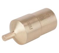 BRONZEplus Douille à embout à six pans creux 1/2" 9 mm