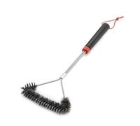 Weber Grill – Brosse de nettoyage T 46 cm – 3 faces, poils en acier inoxydable
