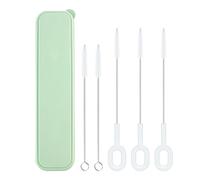 Brosse à Biberon Lot de Set, Pp, Poils Souples, Nettoyage Précis | Pailles et Gobelets, Prise en Main Confortable, Entretien Simple, Effet de Lavage Régulier