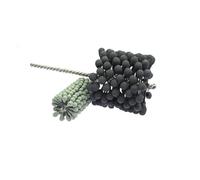 Brosse à bille d'affûtage cylindrique en carbure de silicium | Cylindre aiguisant la brosse de boule for la finition de surface de rupture de bord(Dia. 43mm X P320)