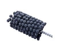 Brosse à billes en carbure de silicium - 77 mm - Flexible - Outil de ponçage en carbure de silicium - Cylindre de frein - Hydraulique - Guide de valve - Aluminium - Power CNC (diamètre 58 mm 320)