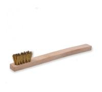 Brosse à bougie - métallique - acier laitonné OSBORN