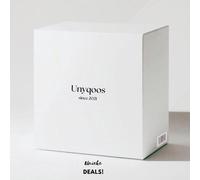 Brosse à bouteilles longue Unyqoos® de 41 cm, avec 6 éponges douces – poignée en plastique, nettoyage doux et sans rayures pour verres, carafes, bouteilles et vases
