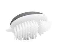 Brosse à champignons, brosse à pommes de terre - Brosse à légumes, brosse avec notre brosse à légumes avec deux types de poils. Les poils inclinés sont plus doux, parfaits pour frotter