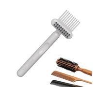 Brosse à cheveux avec poignée ergonomique | Peigne à brosses, clavier de voyage pour salon de beauté quotidien, dortoir, voyage pour coins étroits