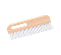 Brosse à coulis avec poils droits denses et manche en bois | Brosse rectangulaire large, nettoyage des outils après un travail, élimination du mortier, pour application