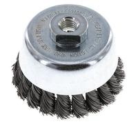 Brosse à cupules 90 mm (M 14X2) Fil d'acier 0.5 mm (20xBraided)