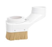 Brosse à Double Porte de 80 Mm pour Botte Anti-poussière de Broche | Matériau ABS durable, Brosses amovibles, Compatible avec un tuyau de 100 mm, Facile à nettoyer, Idéal pour la gravure CNC