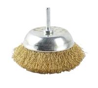 brosse à fil perceur, Brosse métallique foret acier laiton W-50/65/100mm outils rotatifs métal antirouille polissage