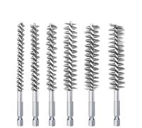 brosse à fil perceur, Foret à brosse métallique torsadée en acier inoxydable, foret 1/4 hexagonal 8-19mm, nettoyage de tubes, élimination la rouille
