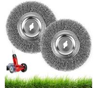 Brosse à joints en acier pour Einhell GC-CC 18 Li, GC-EG 1410, BG-EG 1410 | Brosse de rechange pour nettoyeur de joints Einhell - Brosse anti-mauvaises herbes contre la mousse tenace dans les pavés de