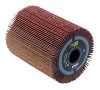 Brosse à lamelles abrasives pour poncer le bois ou le métal - FARTOOLS REX80 - Ø80mm - L 100mm - Grain A80