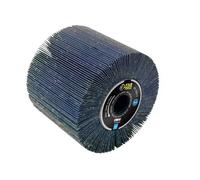 Brosse à lamelles abrasives en oxyde de zirconium - grain 120 - 120 x 100 mm FARTOOLS
