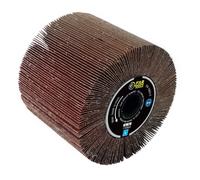 Far Tools Brosse à lamelles abrasives A80 Ø 120 mm L 100 mm - 110868