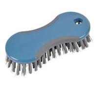 Brosse à Laver Surface 17cm Anthracite & Bleu Paon