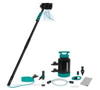 Brosse à laver télescopique hybride 7,50m et adoucisseur d'eau - Set complet