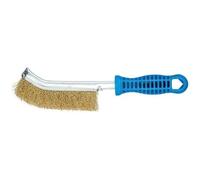 Brosse à main - courbée - fil laiton - HBG PFERD