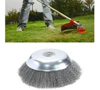 Brosse à mauvaises herbes 8 pouces Fil d'acier fin Tête de tondeuse à gazon pour le jardin et la pelouse