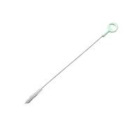 Brosse à paille réutilisable avec poils en spirale fins, Blue | Bouteilles,