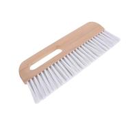 Brosse à Papier Peint en Bois Nylon, Poignée Ergonomique, Anti-bulles | Mur Vinyle et Papier Peint, Usage Maison, Réutilisable, Finition Khaki