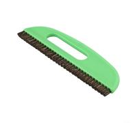 Brosse à papier peint facile à utiliser pour les amateurs de décoration d'intérieur, poils longs permettant des techniques de lissage efficaces (2 rangées)