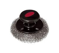 Brosse à Plancha en Acier ""Nettoyage"" 10cm Noir