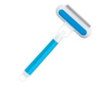 Brosse à poils avec pulvérisation pour chien, double face avec spray brosse sous-poil chien, accessoire portable pour enlever les animaux de tissus tapis en verre