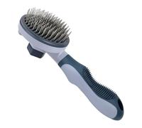 Brosse à Poils pour Chat Peigne Démélant Portable en Acier Inoxydable