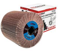 Brosse à polir avec grain 80, pour bois et métal