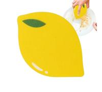 Brosse à récurer en forme de fruit, tampons de lavage avec construction de | Brosse à récurer en forme de fruit, solution de cuisine, idéale pour le nettoyage de salle de bain ou de baignoire