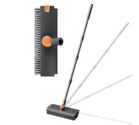 Brosse à récurer Le Sol, rotative à 360 °, Multifonction, avec Longue Brosse de Nettoyage pour Douche, Cuisine, Toilettes, Bois, béton, terrasse, Piscine, Mur extérieur
