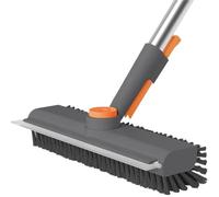 Brosse à récurer le sol - Tampon de nettoyage, brosse, poignée antidérapante, séchage rapide, design lavable, outil de nettoyage durable | Gomme de bain pour l'hygiène de la douche exfoliation spa