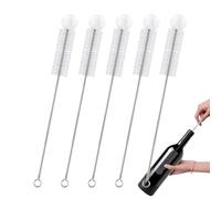 Brosse à récurer les bouteilles, nettoyeur de bouteilles, brosse de nettoyage exfoliante pour biberons, machine à laver flexible à 5 couches, outils de nettoyage pour tasses à café, écoulement de