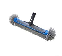 Brosse à récurer pour piscine d'angle en forme de boule bou idéale pour les piscines en vinyle, brosse à récurer légère en poils PP