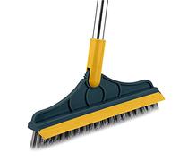 Brosse à Récurer Réglable, Brosse pour Joint de Carrelage Poignée Longue Réglable en Hauteur