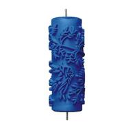 Brosse à rouleau en caoutchouc de 12,7 cm, rouleau de peinture à motifs, parfait pour les murs texturés et pailletés, faciles à nettoyer et réutilisables