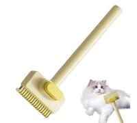 Brosse à sous-poil pour chat Toilettage Doux Nettoyage Parents D'Animaux | Peigne Démêloir Chat Intérieur Parents d'Animaux Toiletteurs Maison Bureau Chambre Salon Appartement Professionnels
