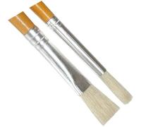 Brosse à tableau plate+ronde n10 SAVY - Bois et fer - Blanc