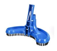 Brosse à tête d'aspiration pour piscine, outil de nettoyage Flexible demi-lune avec tête d'aspiration incurvée