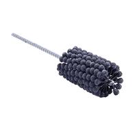 Brosse à tête sphérique en carbure de silicium Boule Abrasive Flexible 320, brosse d'ébavurage, trou intérieur, tuyau de meulage, Tube polissage, nettoyage, longueur totale 200, 1 pièce(8x200 P320)