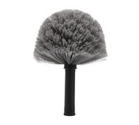 Brosse à Toile D'araignée pour Plafond, Tête Plastique Lavable | Montage Vissé Fileté, Poils Souples Détachables, pour Poutres Hautes, Porches et Remplacement