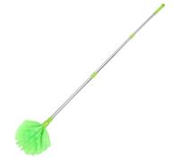Brosse à Toiles D'araignée avec Manche Ajustable 140cm Nylon Rigide | Poignée Antidérapante Texturée, Brosse Dure en Nylon, Nettoyage Plafond et Murs Hauts