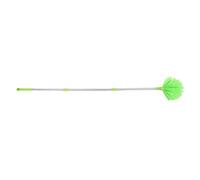 Brosse à Toiles D'araignée de Bâtiment à Long Manche en Acier Inoxydable | Poils Nylon Rigides, Manche Télescopique 140cm, Poignée Antidérapante, pour Poutres et Toit de Patio