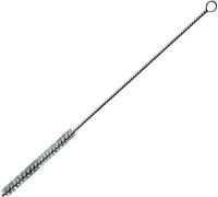 Brosse à tubes avec oeillet 4 mm en fil d'acier ondulé