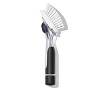 Brosse vaisselle à distributeur de savon dans le manche OXO