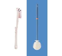 Brosse à vaisselle multifonction à long manche - brosse pour nettoyer les fentes - brosses à bouteilles - nettoyeur de bouteilles - kit de brosses pour nettoyer les tasses - brosse à vaisselle