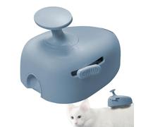 Brosse À Vapeur Pour Chat Outil Électrique Rechargeable Auto Nettoyant | Brosse de Toilettage pour Chien Anti-Peluche Pour Nettoyage Enlèvement Poils Chiot Poils Longs Courts Intérieur