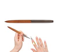 Brosse à vernis à ongles, brosse à ongles - Pinceaux de peinture pour la conception des - Brosse à vernis à en bois de santal pour détails fins, dessin fin, lignes longues, usage domesti